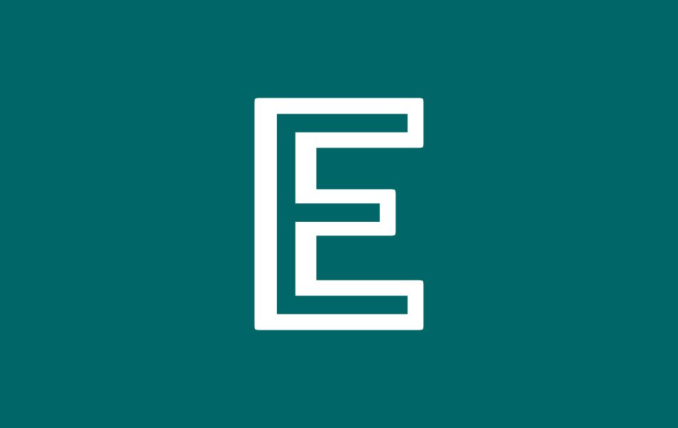 E ee letter logo design scaled