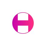 H CIRCLE LETTER LOGO DESIGN scaled