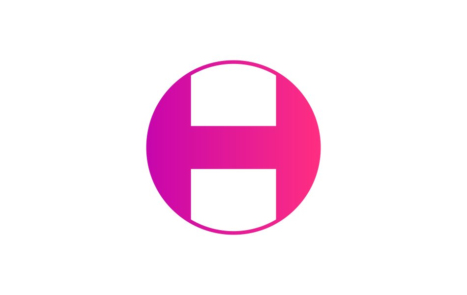 H CIRCLE LETTER LOGO DESIGN scaled