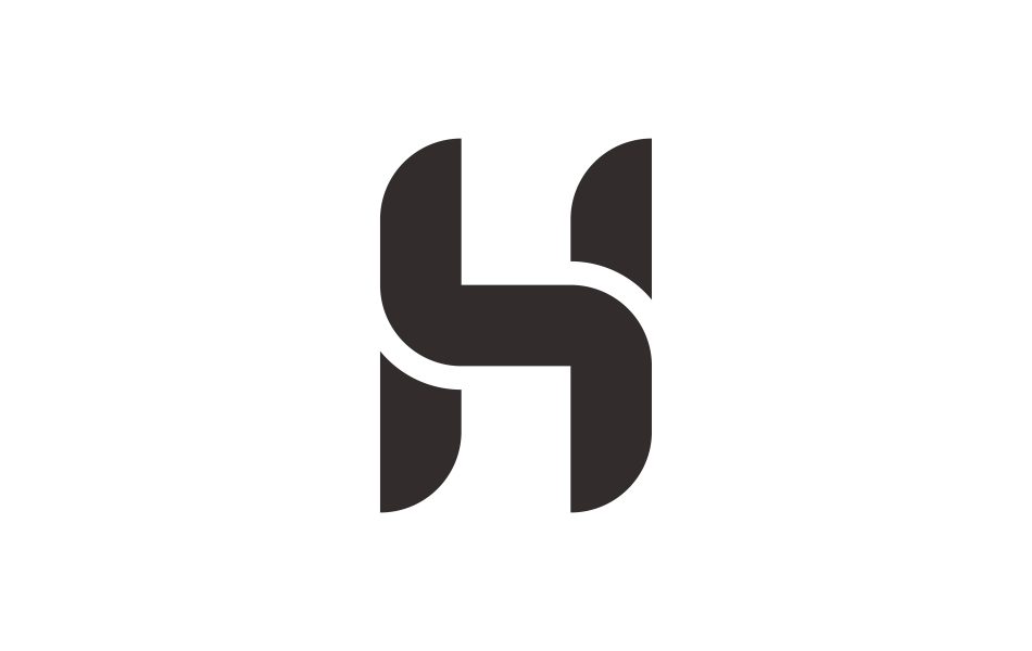 H logo design letter scaled