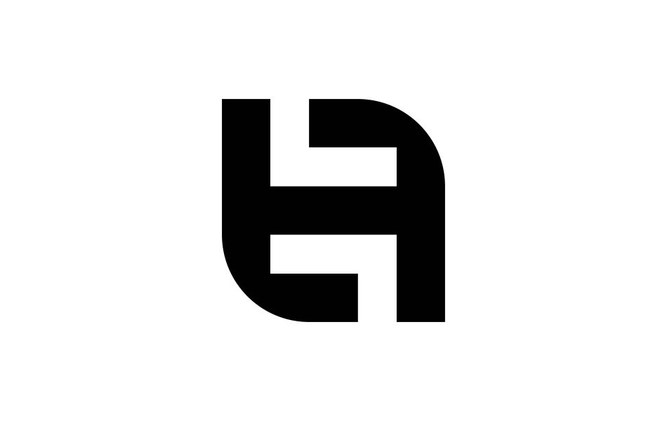 H logo letter design scaled