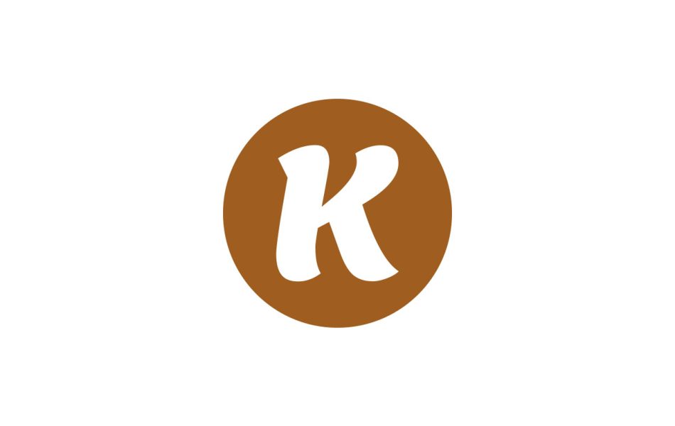 K unique logo design 1 2