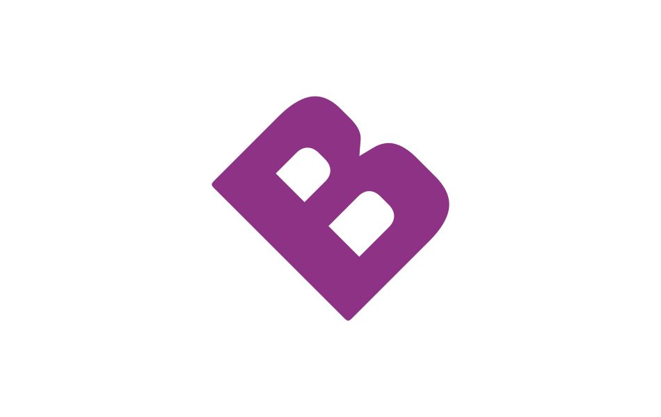 b letter logo design 2 scaled