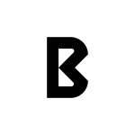 b letter logo design 3 scaled