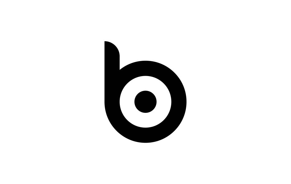 b letter logo design scaled