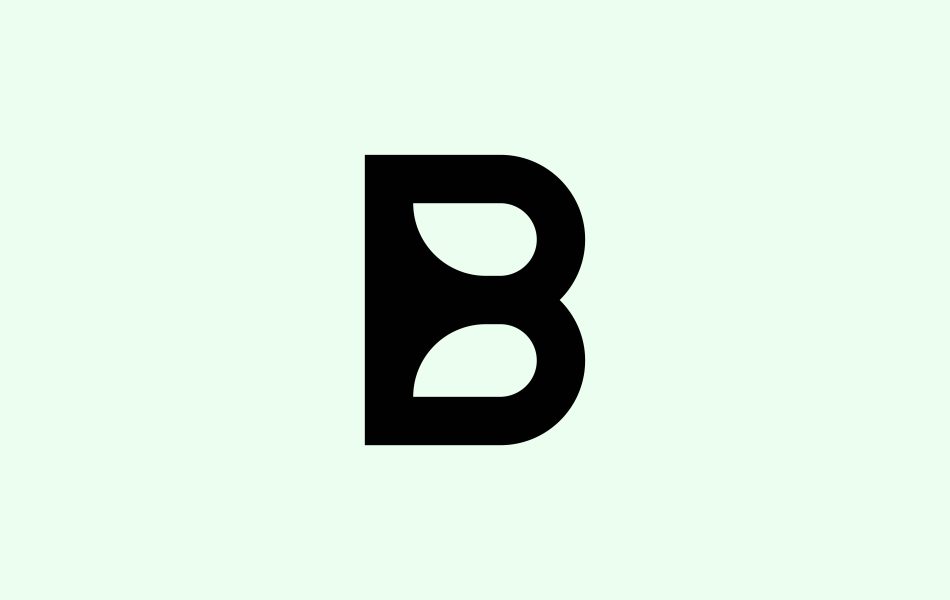 b logo design scaled