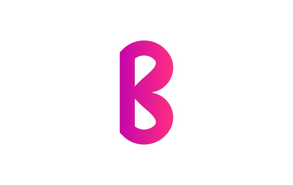 b logo letter design 4 scaled