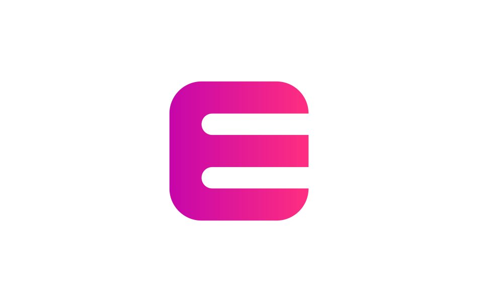 e logo letter design scaled