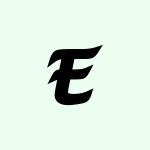 e modern logo design scaled