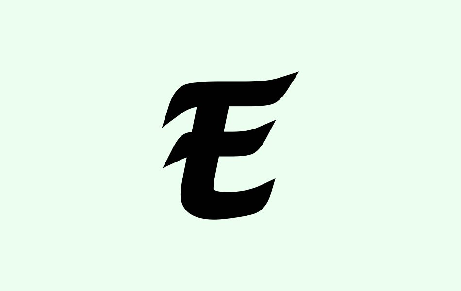 e modern logo design scaled