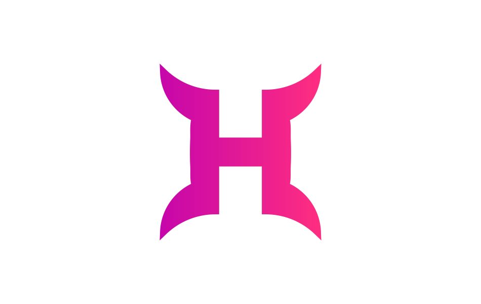 h logo letter design 3 scaled