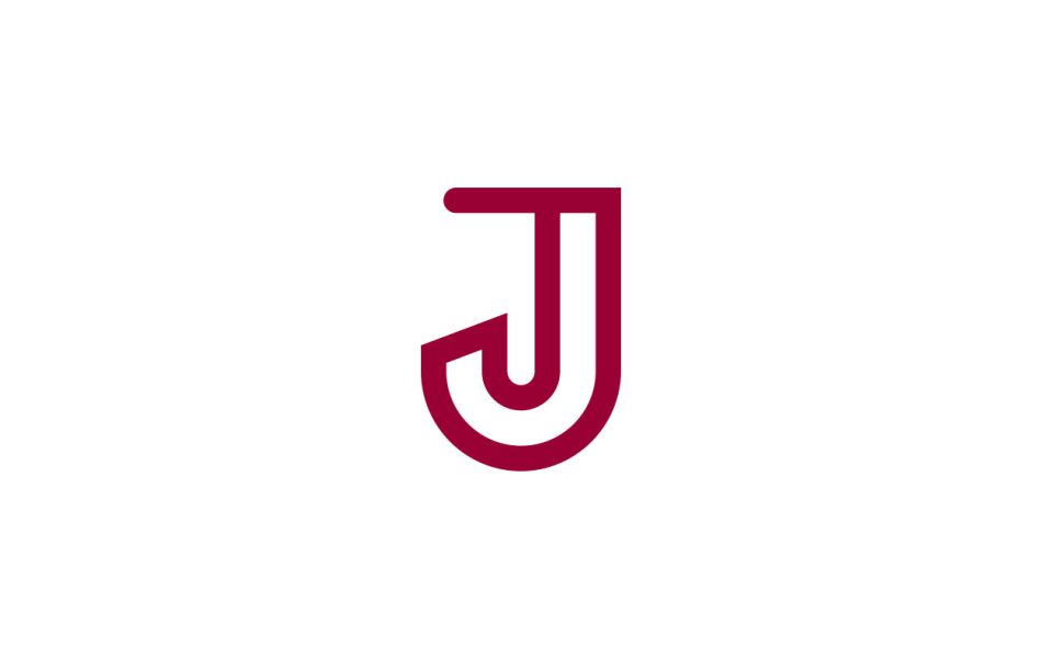 j letter logo design 1 2