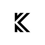 k kk letter logo design scaled