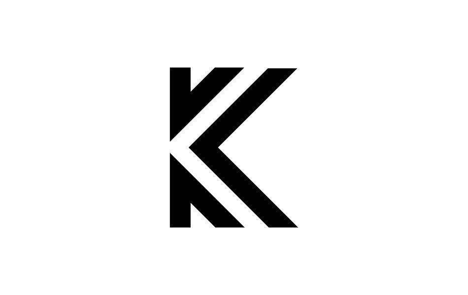 k kk letter logo design scaled