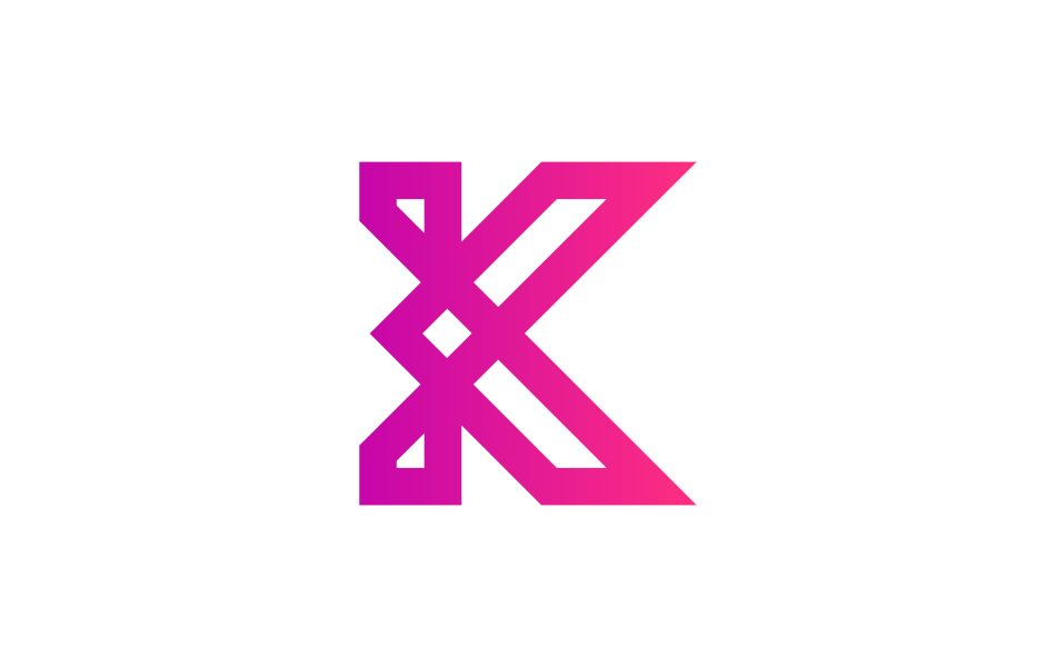 k letter logo design 2 scaled