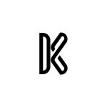 k logo letter design 1 1