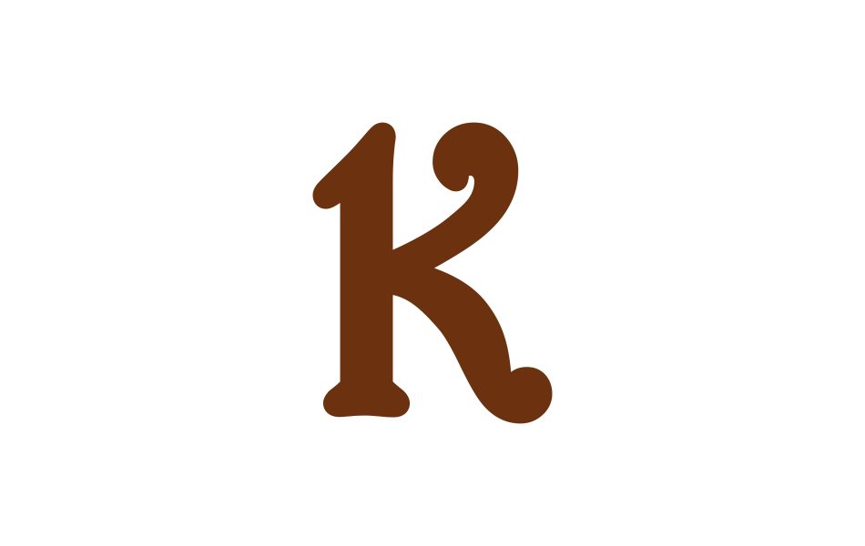 k logo letter design 2 scaled