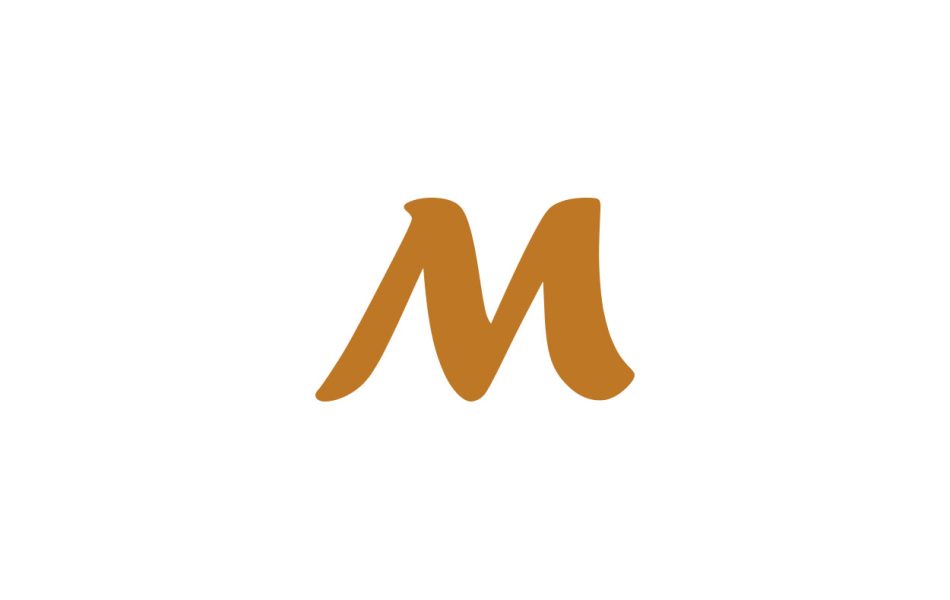 m design letter logo 1