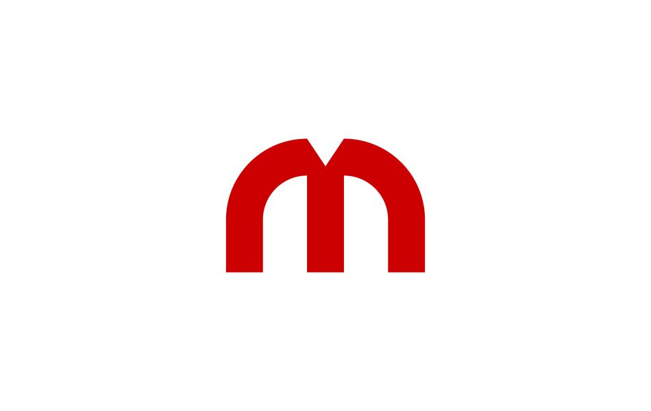 m modern logo design scaled