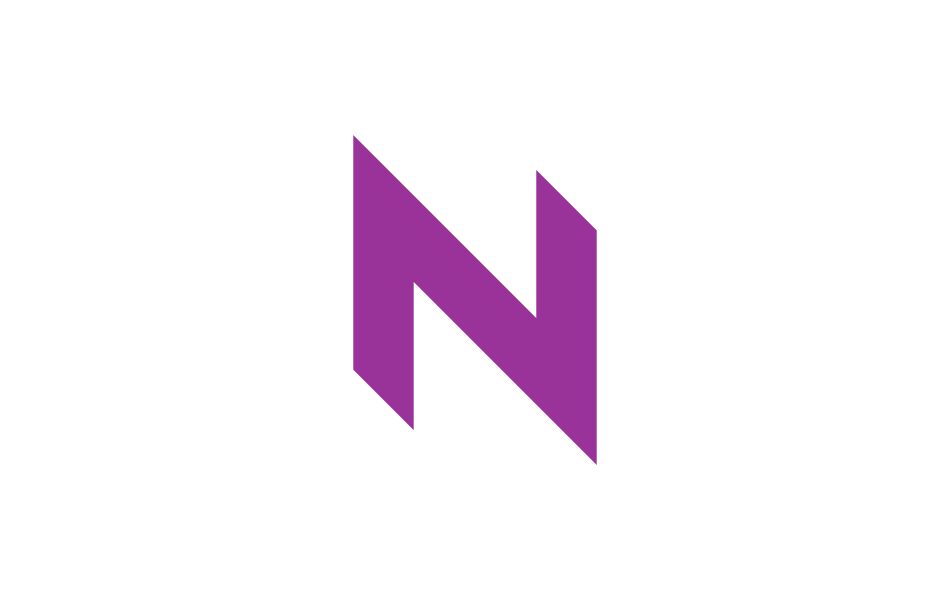 n letter design logo scaled