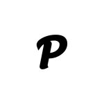 p letter logo design 1