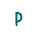 p logo letter design 1