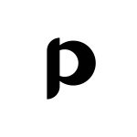 p modern logo design 4 scaled