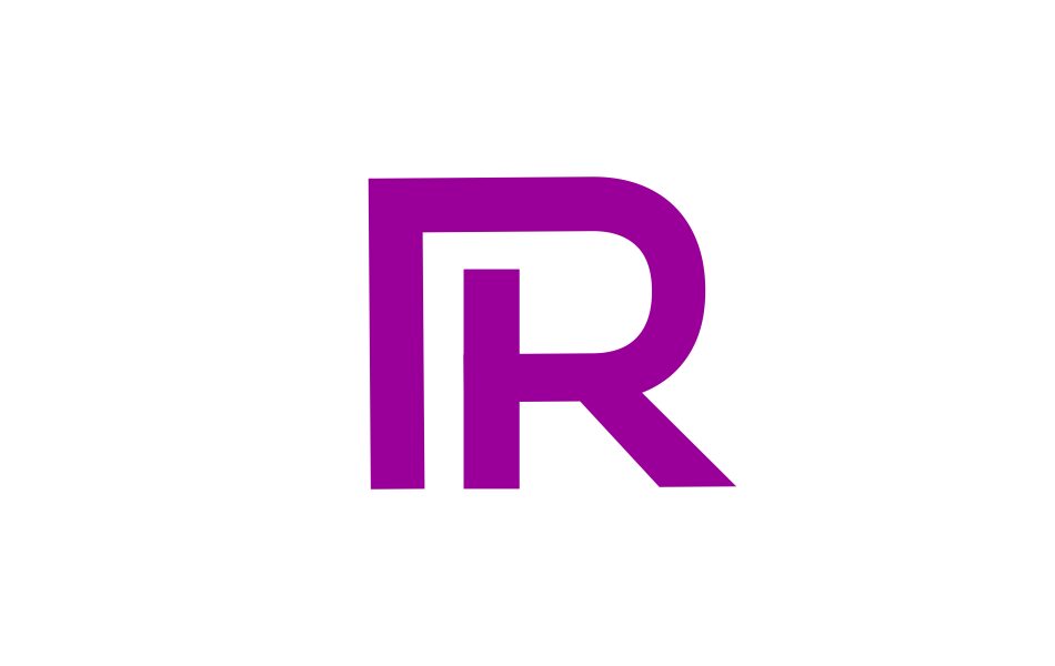 r design letter logo scaled