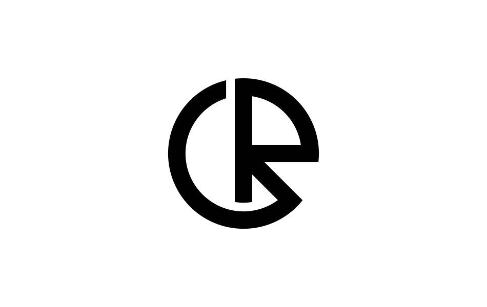 r letter design logo scaled