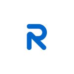 r logo design letter 1