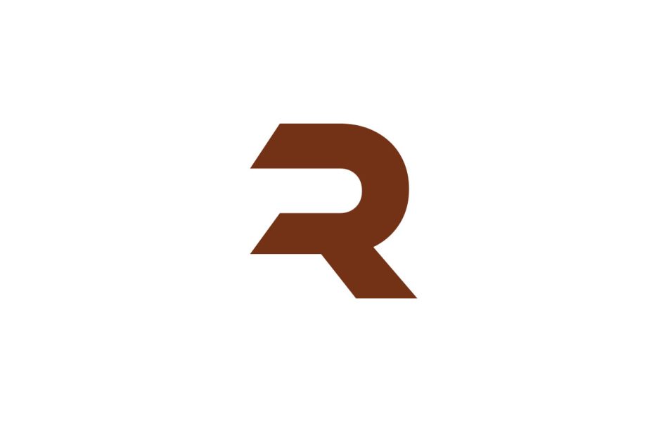 r logo letter design 1