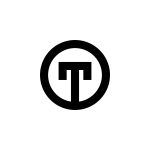 t circle logo design scaled