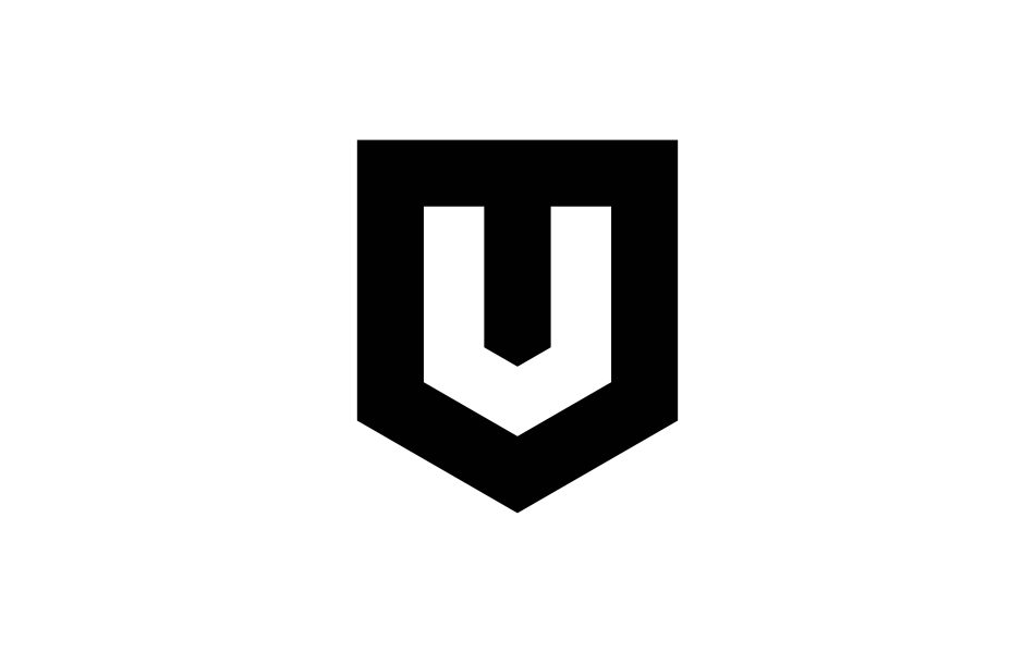 u letter logo design