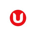 u logo design letter