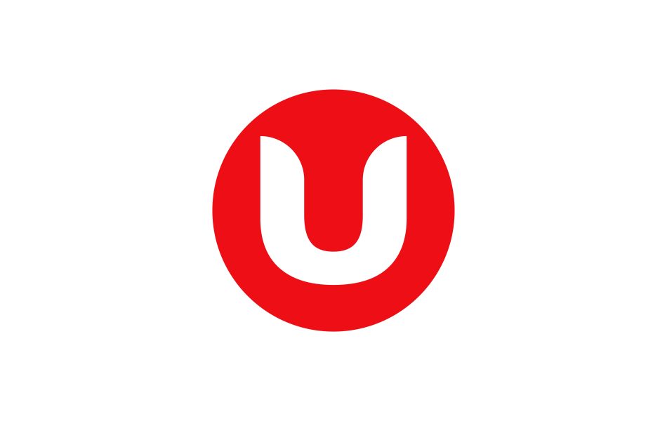 u logo design letter