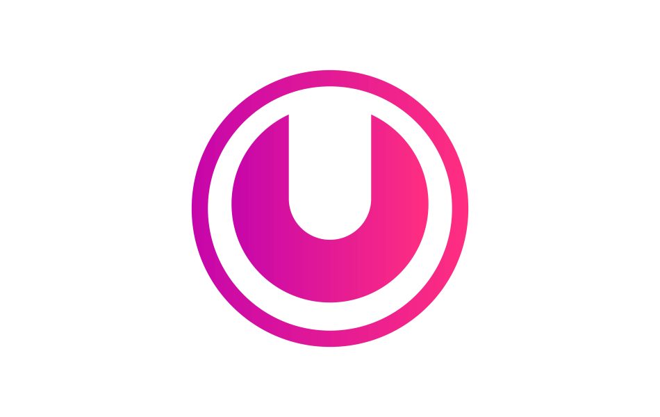 u logo design letter