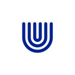 u logo letter design