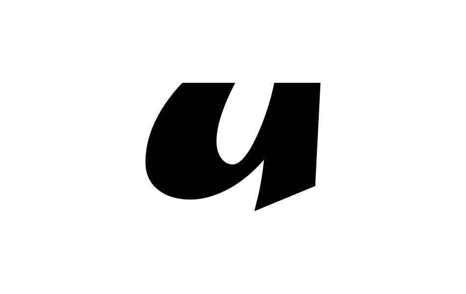 u unique design logo