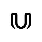 u uu letter logo design