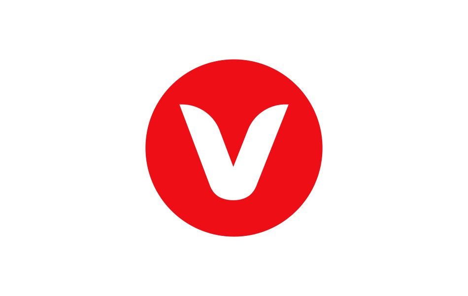 v design logo