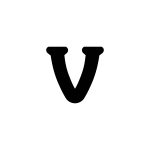 v letter design logo