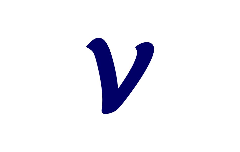 V VV logo design