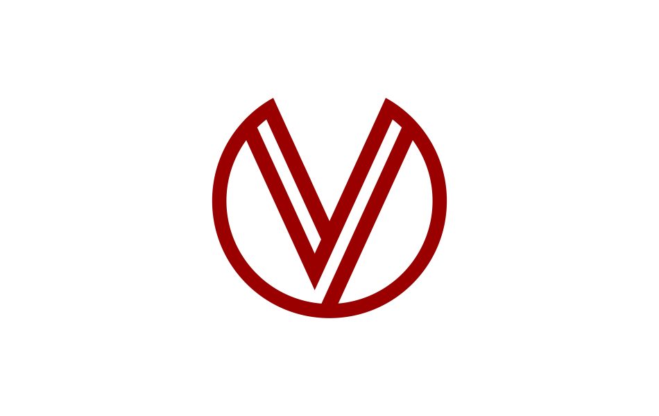 v vv letter logo design