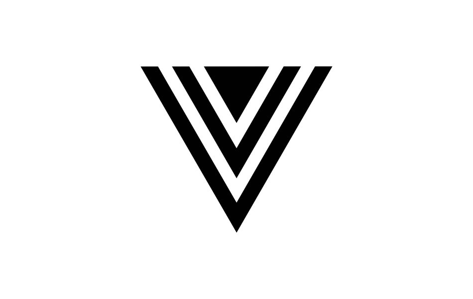 v vv logo design letter