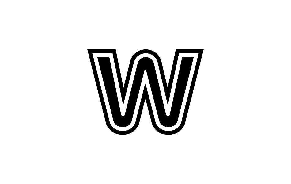 w letter design logo