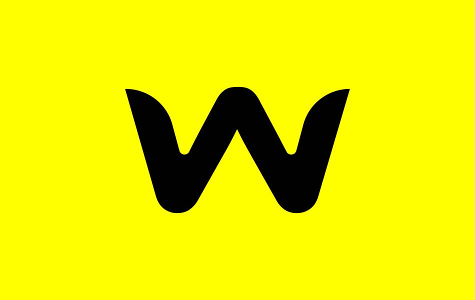 w logo design