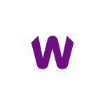 w logo design letter 1