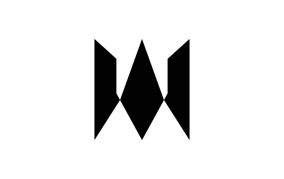 w logo design letter