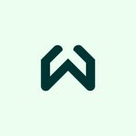 w logo modern design