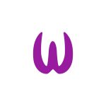 w modern logo